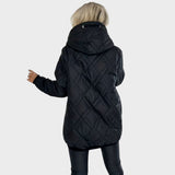 Belle | Chaqueta Acolchada de Invierno con Capucha