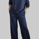 Claudia – Conjunto de duas peças brilhantes