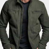 Valter – Casaco vintage militar oliva