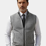 Pedro | Colete elegante com fecho de correr completo