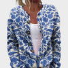 Benedita - Cardigan Floral de Outono