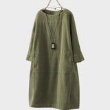 Paula | Vestido de Pana