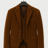 Tomas | Conjunto de 2 peças: Blazer e Cardigan em Veludo