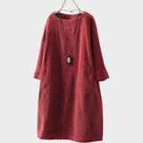 Paula | Vestido de Pana