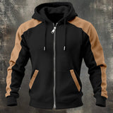 Sérgio | Sweatshirt bicolor com fecho