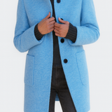 Joana | Casaco feminino com gola alta