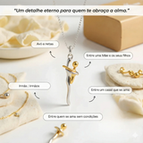 Colar de Abraço Infinito