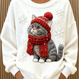 CARLA™ - CAMISOLA GATO DE NATAL