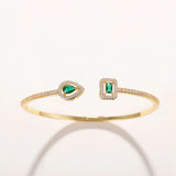 Pulseira Claudia de Esmeralda