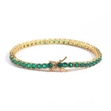 Pulseira Ella com Esmeralda