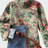 Ângela - Camisola de Malha Artística