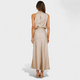 Alba - Vestido Satin Elegance - Ines Braga