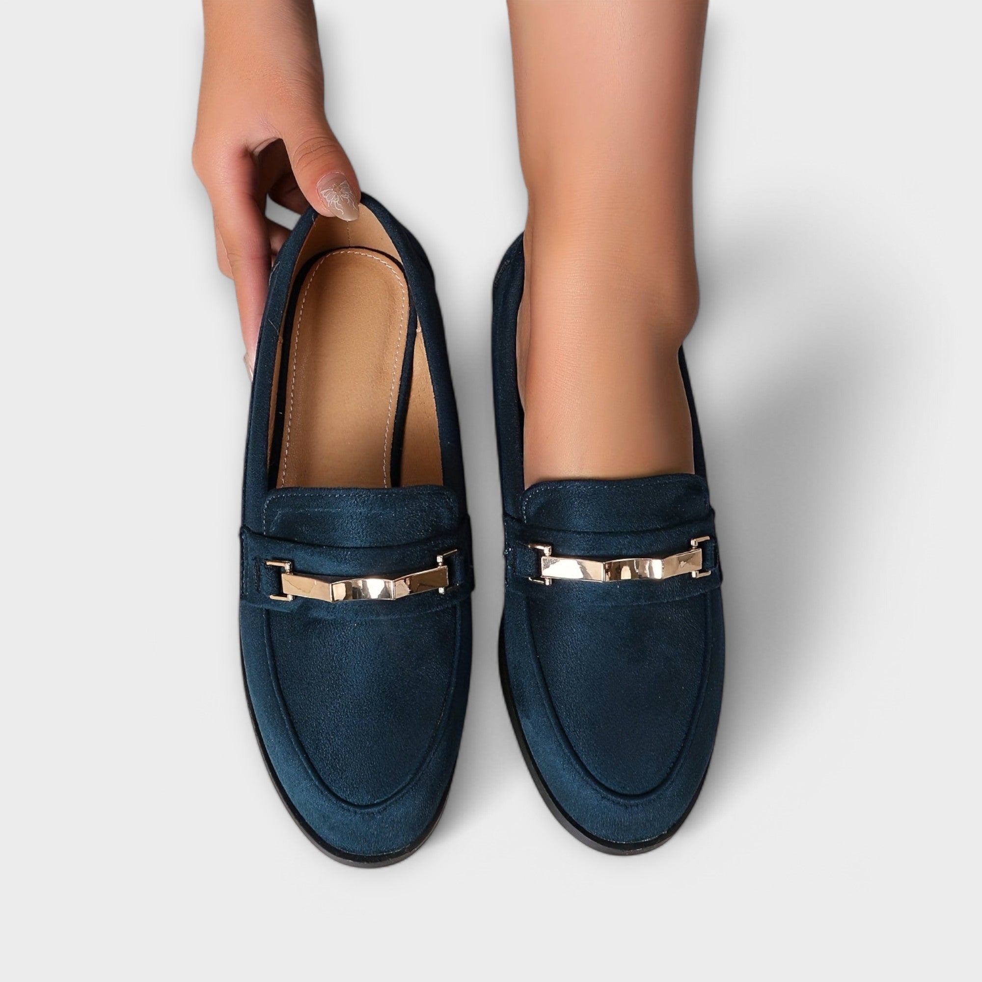 Alexandrina - Loafer de flanela - Ines Braga