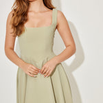 Amélia™ | Vestido Midi Intemporal e Fluido - Ines Braga