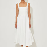 Amélia™ | Vestido Midi Intemporal e Fluido - Ines Braga