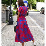 Amelie – Vestido Midi Floral Ajustável e Confortável - Ines Braga