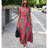 Amelie – Vestido Midi Floral Ajustável e Confortável - Ines Braga