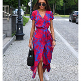 Amelie – Vestido Midi Floral Ajustável e Confortável - Ines Braga