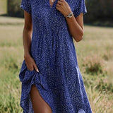 Ana Bela | Vestido Midi de Estilo Versátil e Feminino - Ines Braga