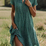 Ana Bela | Vestido Midi de Estilo Versátil e Feminino - Ines Braga