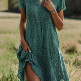 Ana Bela | Vestido Midi de Estilo Versátil e Feminino - Ines Braga