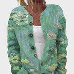 Ana - Cardigan Floral de Outono - Ines Braga