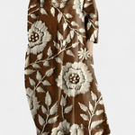 Anne | Vestido Fluido com Decote em V e Estampa Colorida - Ines Braga