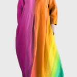 Anne | Vestido Fluido com Decote em V e Estampa Colorida - Ines Braga