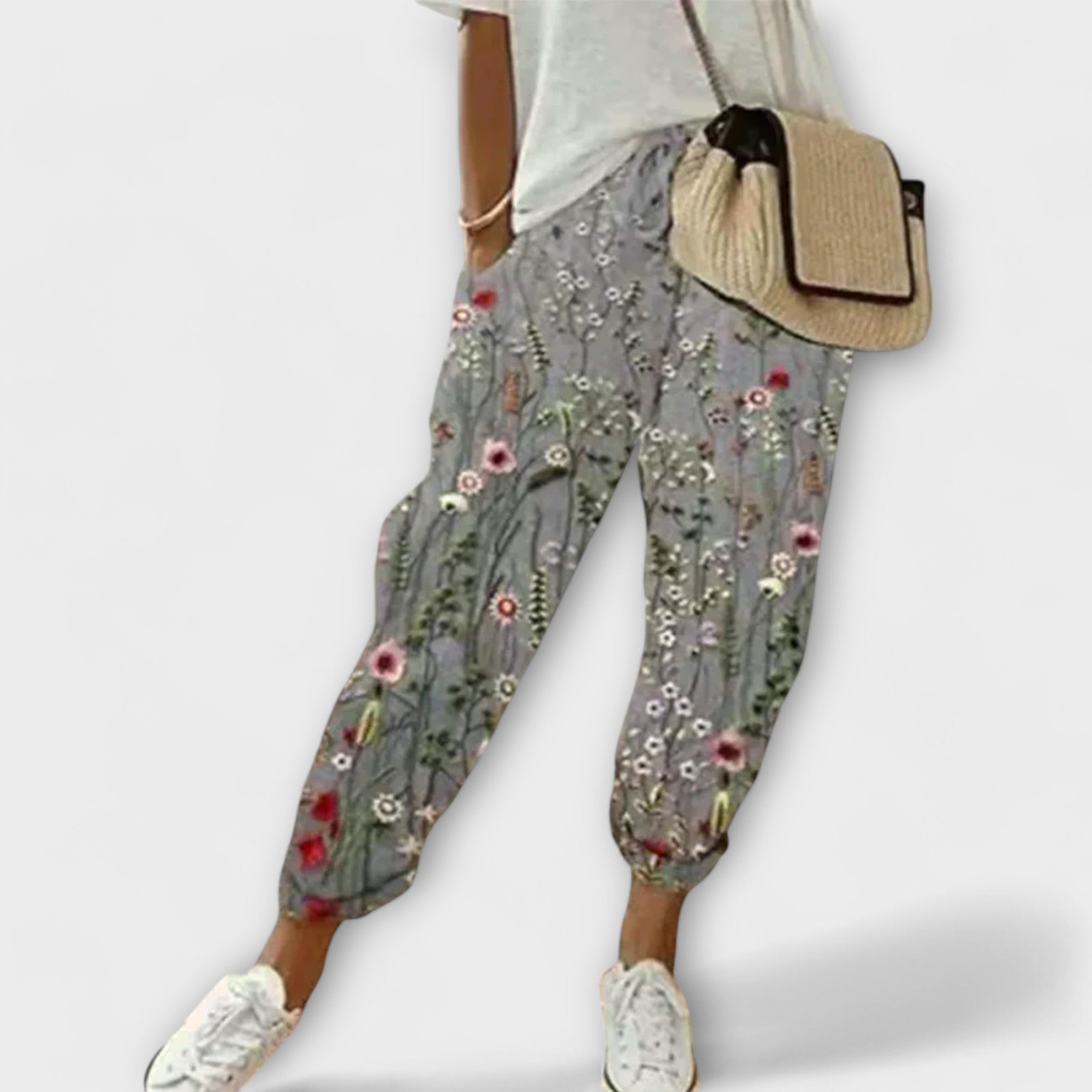 Aurora - Calças aconchegantes em linho e algodão - Ines Braga