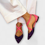 Bailarinas com Padrão Zebra - Ines Braga