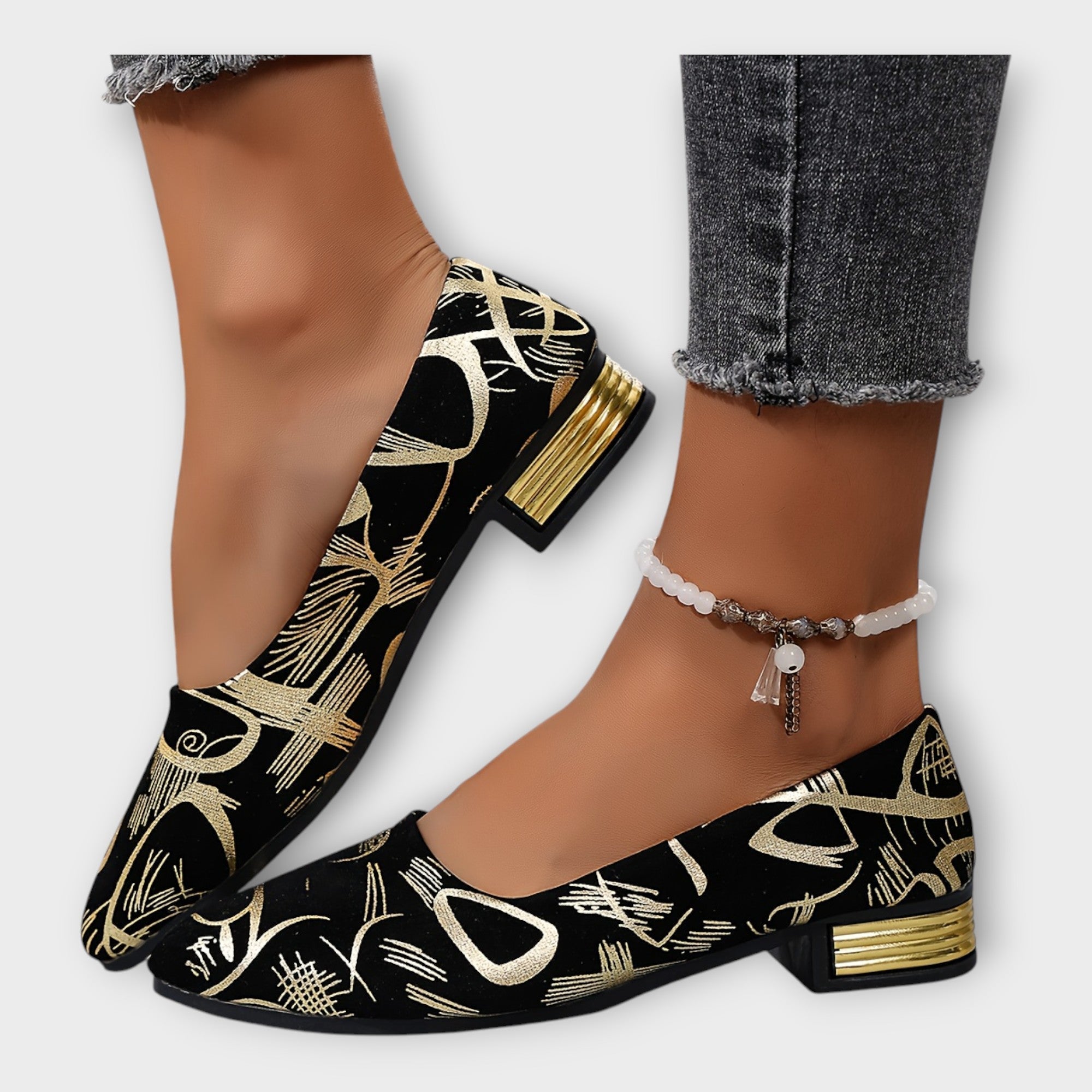 Bailarinas Elegantes com Detalhes Sofisticados - Ines Braga