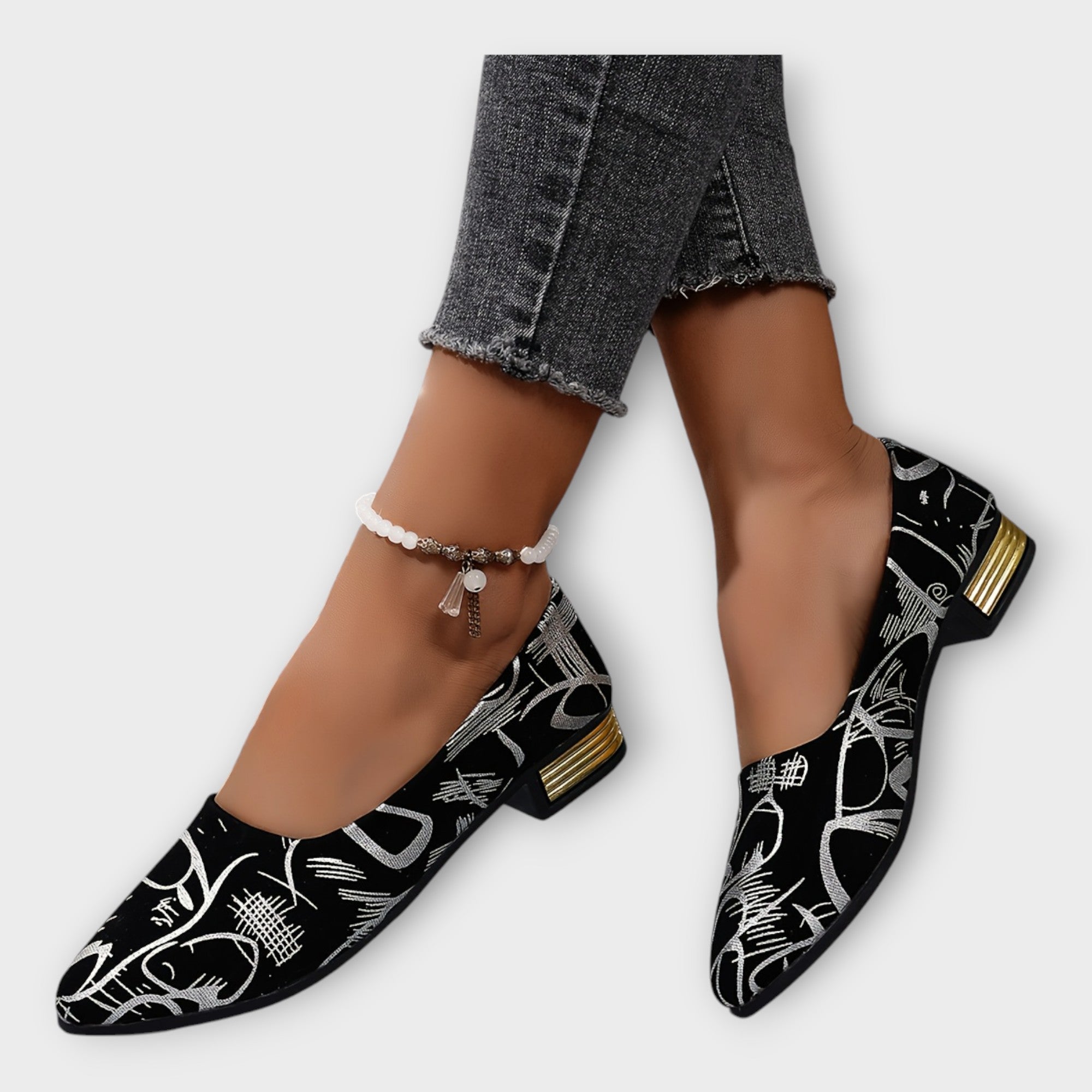 Bailarinas Elegantes com Detalhes Sofisticados - Ines Braga