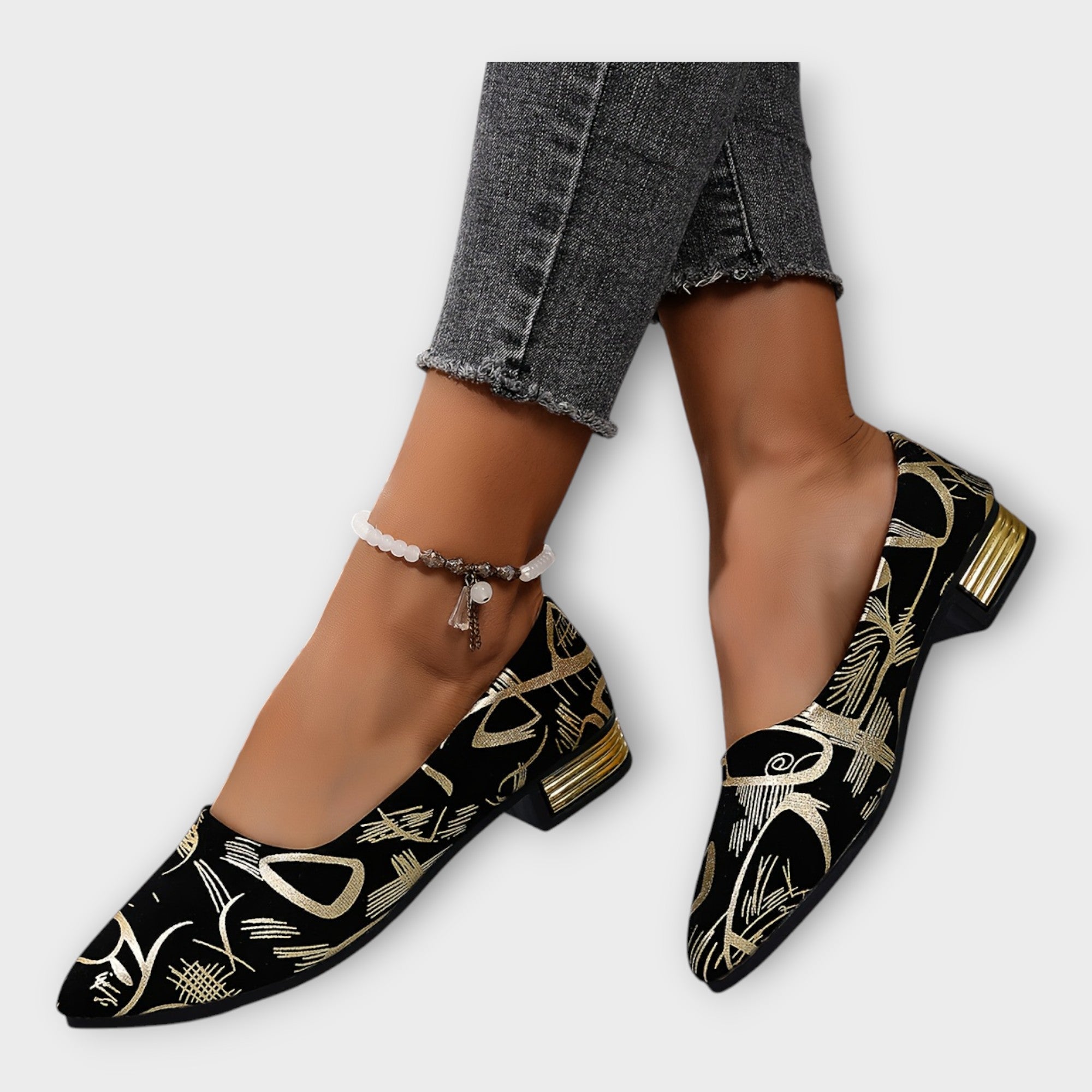 Bailarinas Elegantes com Detalhes Sofisticados - Ines Braga