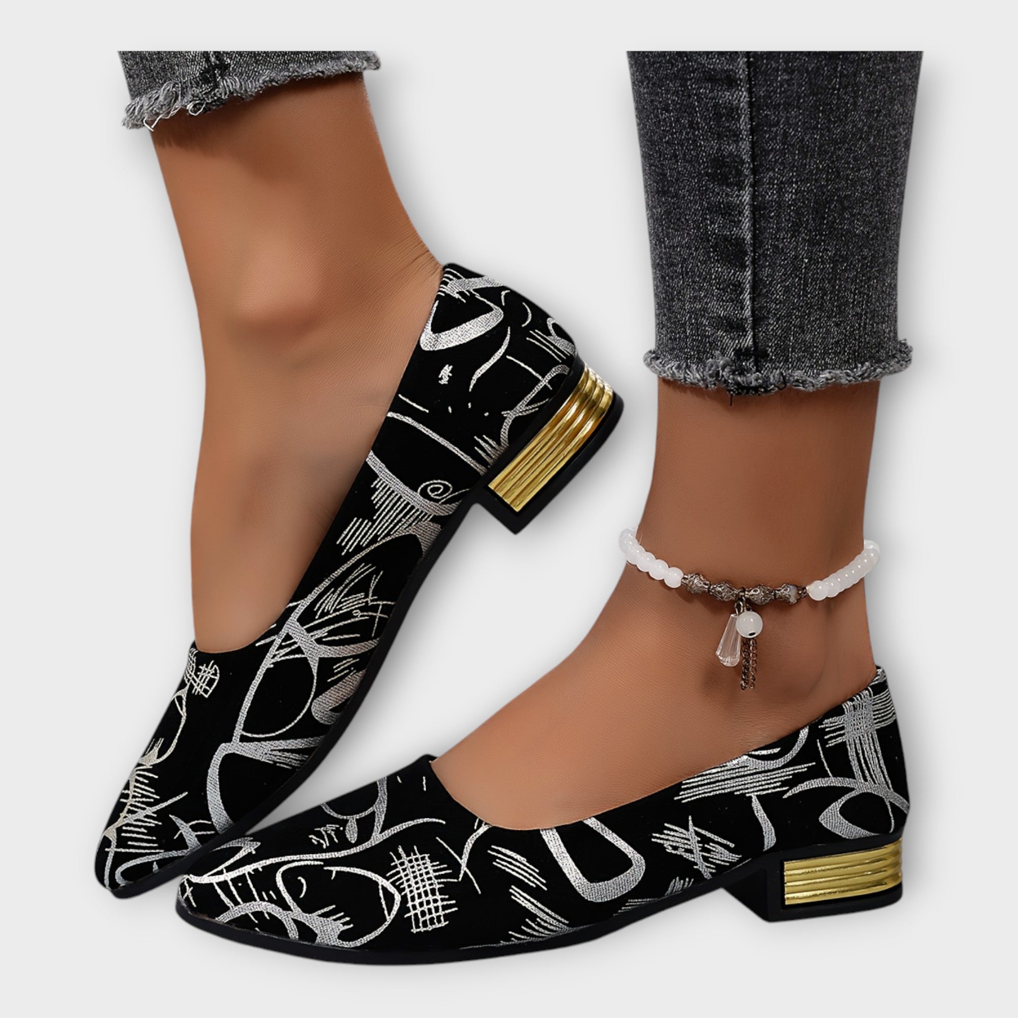 Bailarinas Elegantes com Detalhes Sofisticados - Ines Braga