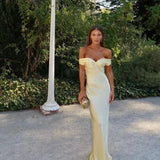 Bárbara | Vestido Maxi em Cetim sem costas - Ines Braga