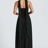 Beatriz™ | Vestido Longo com Corte Sofisticado - Ines Braga