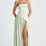 Beatriz™ | Vestido Longo com Corte Sofisticado - Ines Braga