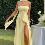 Beatriz™ | Vestido Longo com Corte Sofisticado - Ines Braga