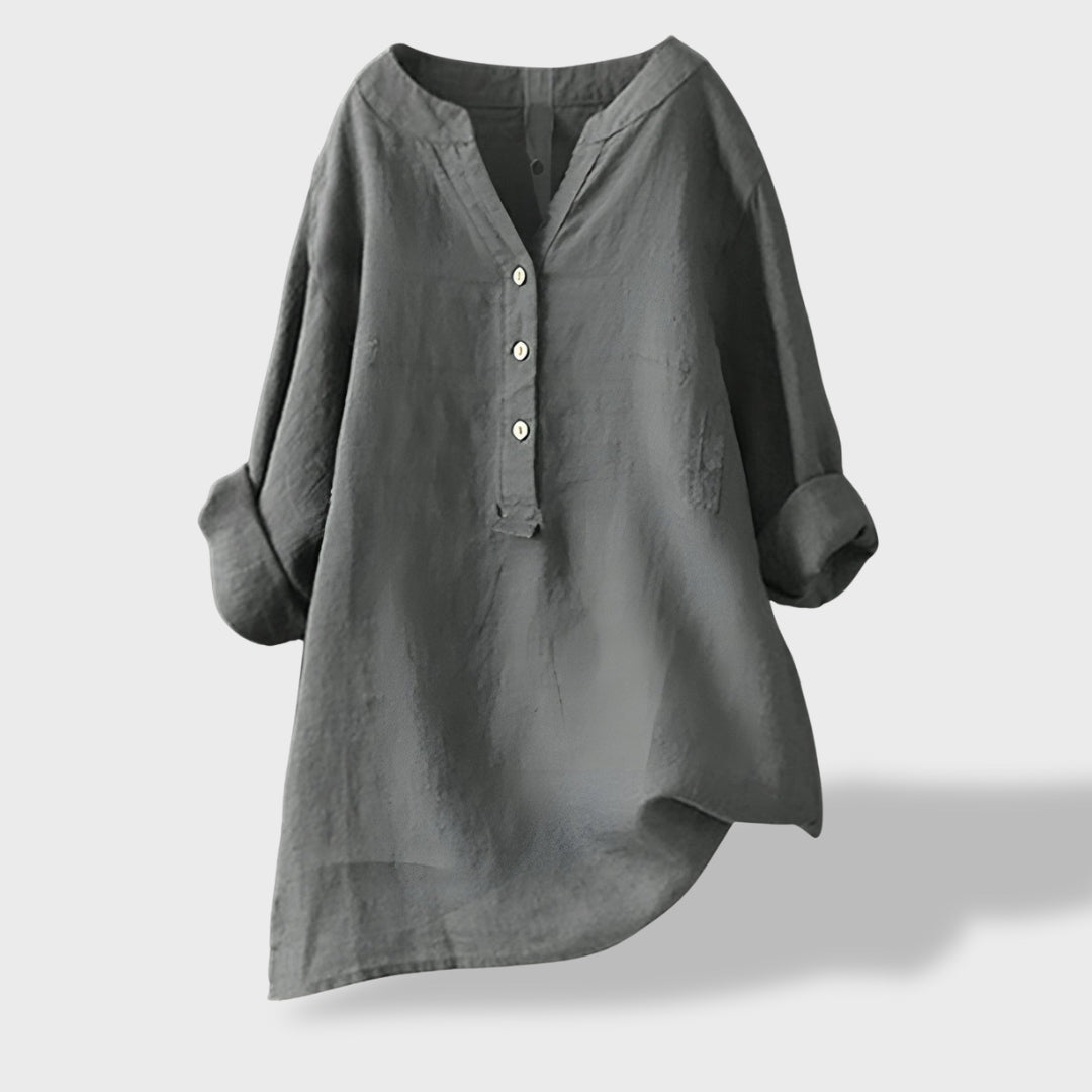 Beatriz™｜Camisa Leve de Linho para o Verão - Ines Braga