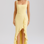 BELA™ | Vestido Corset Elegante em Cetim - Ines Braga