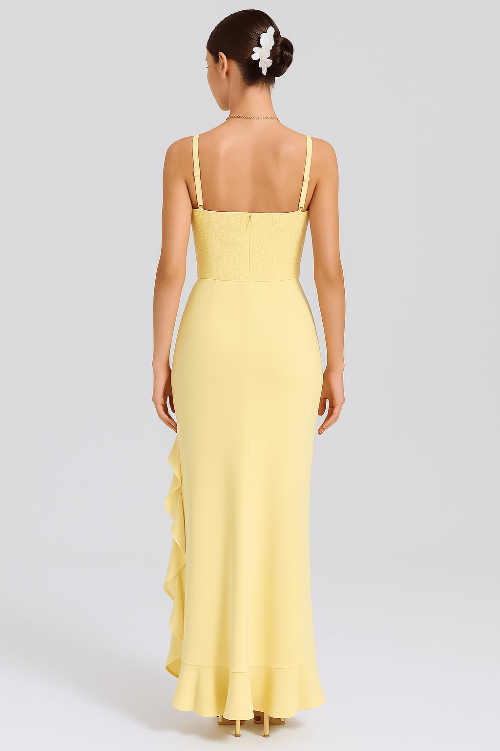 BELA™ | Vestido Corset Elegante em Cetim - Ines Braga