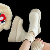 Benedita | Botas com plataforma elegante para dias frios - Ines Braga