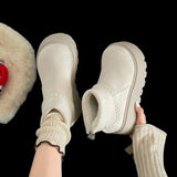 Benedita | Botas com plataforma elegante para dias frios - Ines Braga