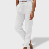 Benedita™ | Calças de linho leves - Ines Braga