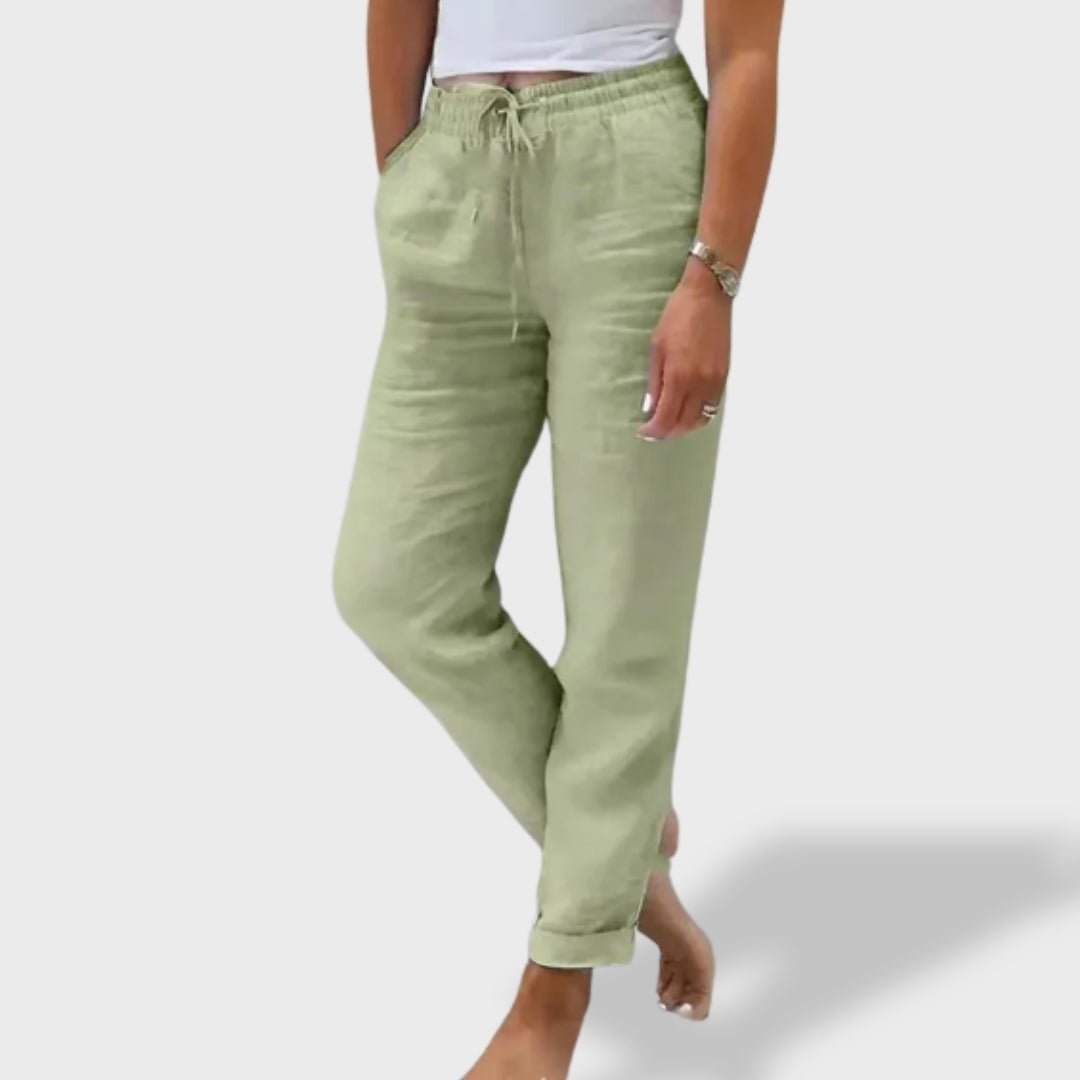 Benedita™ | Calças de linho leves - Ines Braga