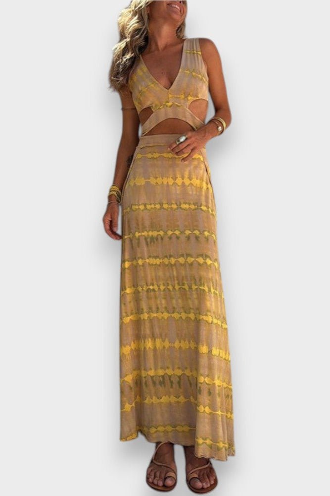 Bianca – Vestido com Design Ousado e Decote Profundo - Ines Braga