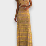 Bianca – Vestido com Design Ousado e Decote Profundo - Ines Braga