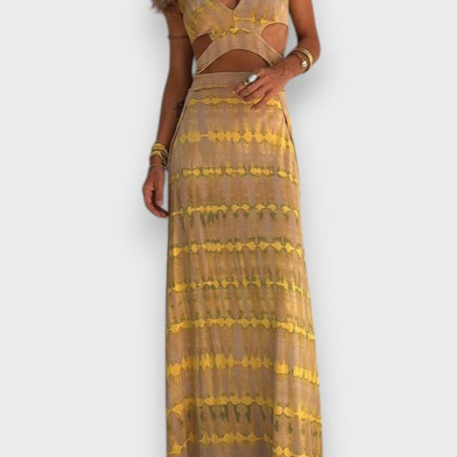 Bianca – Vestido com Design Ousado e Decote Profundo - Ines Braga