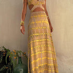 Bianca – Vestido com Design Ousado e Decote Profundo - Ines Braga