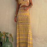 Bianca – Vestido com Design Ousado e Decote Profundo - Ines Braga